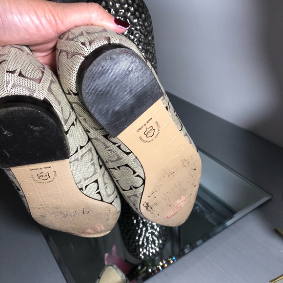 Liz Clairborne OLIVIA Leather Pointy Toe Flats - Picture 7 of 8